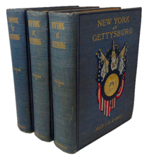 Load image into Gallery viewer, New York at Gettysburg, 3 volume set in very good condition