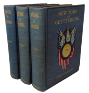 New York at Gettysburg, 3 volume set in very good condition