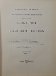 New York at Gettysburg, 3 volume set in very good condition