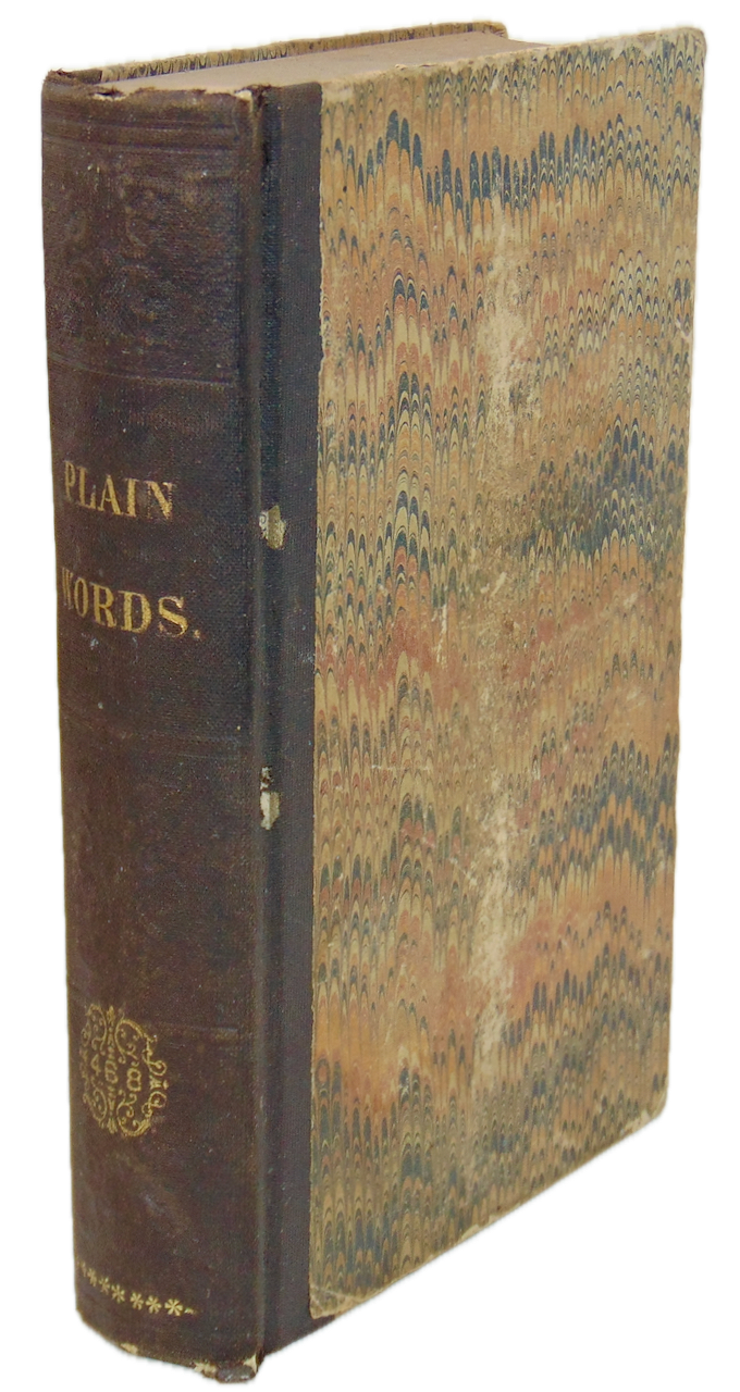 Plain Words; or, Sixty Short Sermons for the Poor and for Family Reading (1860)