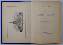 Load image into Gallery viewer, History of Battle-Flag Day 1879 Connecticut Union Regiments Reunion, Histories