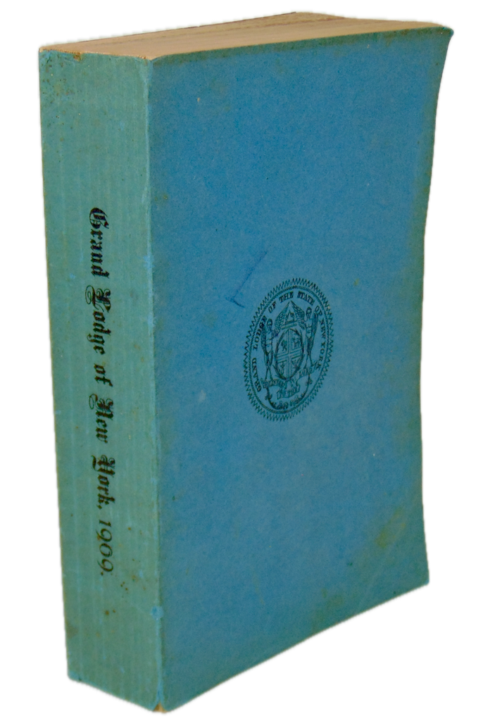 1909 Proceedings Grand Lodge of Free and Accepted Masons the State of New York