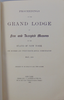 1909 Proceedings Grand Lodge of Free and Accepted Masons the State of New York