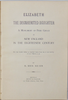 Early New England Methodism, Elizabeth the Disinherited Daughter