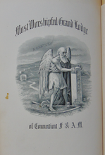 Load image into Gallery viewer, Centennial of the Most Worshipful Grand Lodge of Connecticut 1889, Masonic