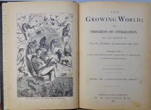 Load image into Gallery viewer, The Growing World, Wonders of Nature, Science, Literature and Art (1884)