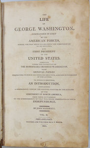 The Life of George Washington, Commander in Chief of the American Forces (1805)