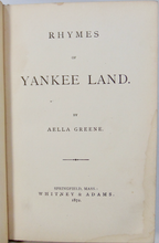 Load image into Gallery viewer, Rhymes of Yankee Land (1872)