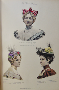 Fashion Plates, La Mode Pratique 1895-1900, 235 héliogravures by Fortier-Marotte