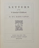 Eva March Tappan. Letters from Colonial Children