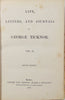 Life, Letters, and Journals of George Ticknor (2 volume set)