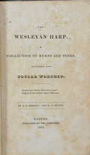 Load image into Gallery viewer, The Wesleyan Harp: A Collection of Hymns and Tunes, suitable for Social Worship