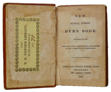 Load image into Gallery viewer, The New Sunday School Hymn Book (1832)