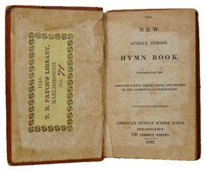 The New Sunday School Hymn Book (1832)