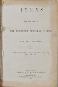 Hymns for the use of the Methodist Episcopal Church (1869)