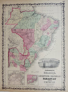 [MAP] Johnson's Brazil, Argentine Republic, Paraguay and Uruguay