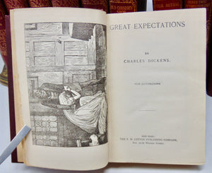 Dickens. The Works of Charles Dickens (eleven volumes) ca. 1895