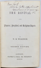 Load image into Gallery viewer, Wilkinson, W. M. The Revival in its Physical, Psychical, and Religious Aspects. 1861