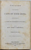 Campbell. Voyages to and from the Cape of Good Hope with A Journey into the Interior of South Africa