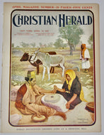 The Christian Herald 1901. Cover illustration of Syrian Housewives Grinding Corn