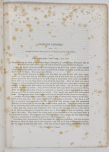 Champlain's Expeditions to Northern and Western New-York, 1609-1615