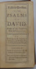 Brady & Tate. A New Version of the Psalms of David (1747)