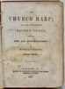 Hanby, William. The Church Harp 1859 Brethren in Christ Hymnal