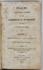 Watts. Psalms carefully suited to the Christian Worship in the United States of America 1818 New-York