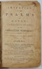 [Watts]. An Imitation of the Psalms of David, Allowed by the Presbyterian Church 1805