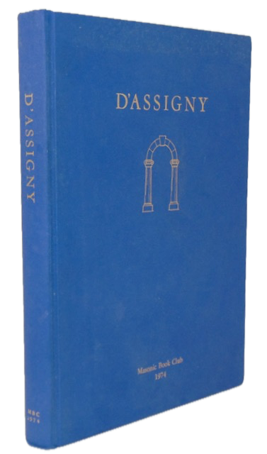 Rare Freemason Reprints, Masonic Book Club Limited Edition, D'Assigny