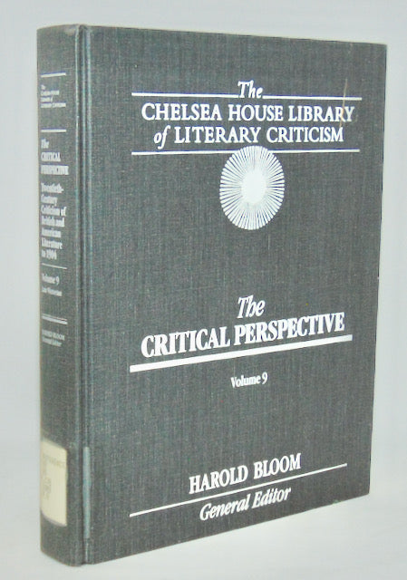 Bloom. The Critical Perspective: Late Victorian