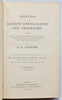 Niebuhr. Lectures on Ancient Ethnography and Geography (2 volume set) 1853