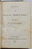 Gillette. Hymns for Social Meetings; selected by A. D. Gillette (1842)