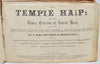 Allebach & Hunsberger. The Temple Harp (1872) 7-shape shape-note tunebook