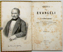 Load image into Gallery viewer, Bianchi-Giovini, A. Critica degli Evangeli. Due volumi, completo (1862)