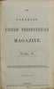 The Canadian United Presbyterian Magazine. Vols. V. & VI. 1858-1859